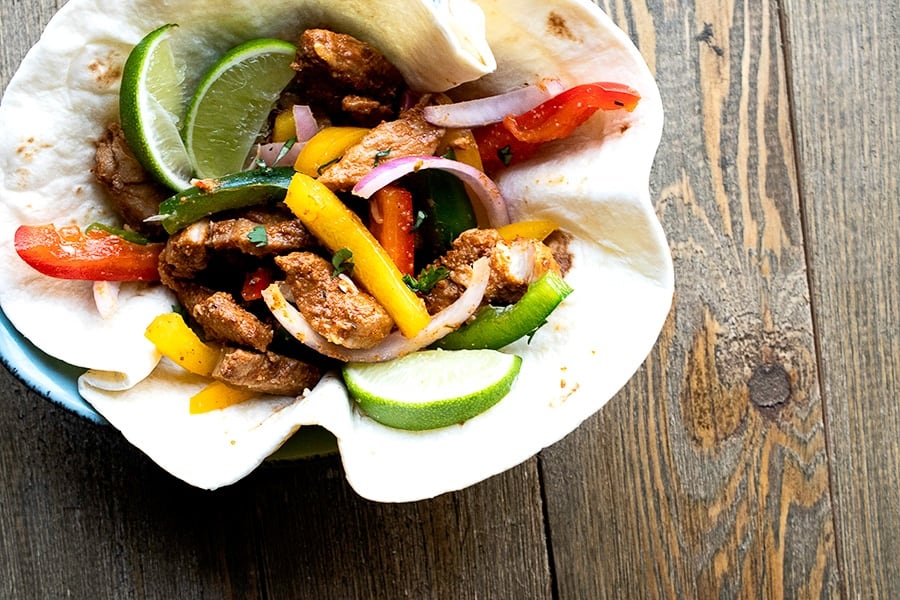 Sheet Pan Chicken Fajitas