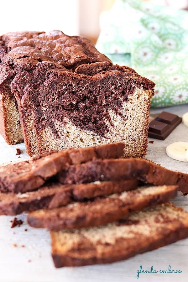 chocolate swirl banana bread