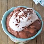 homemade chocolate pudding