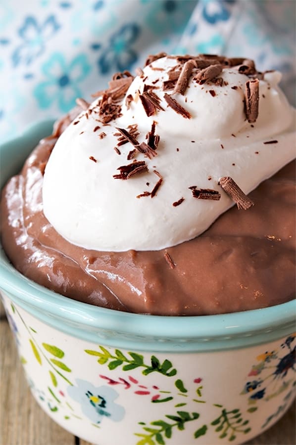 chocolate pudding