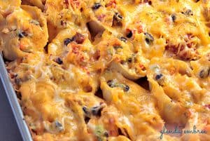 Mexican Chicken Stuffed Shells