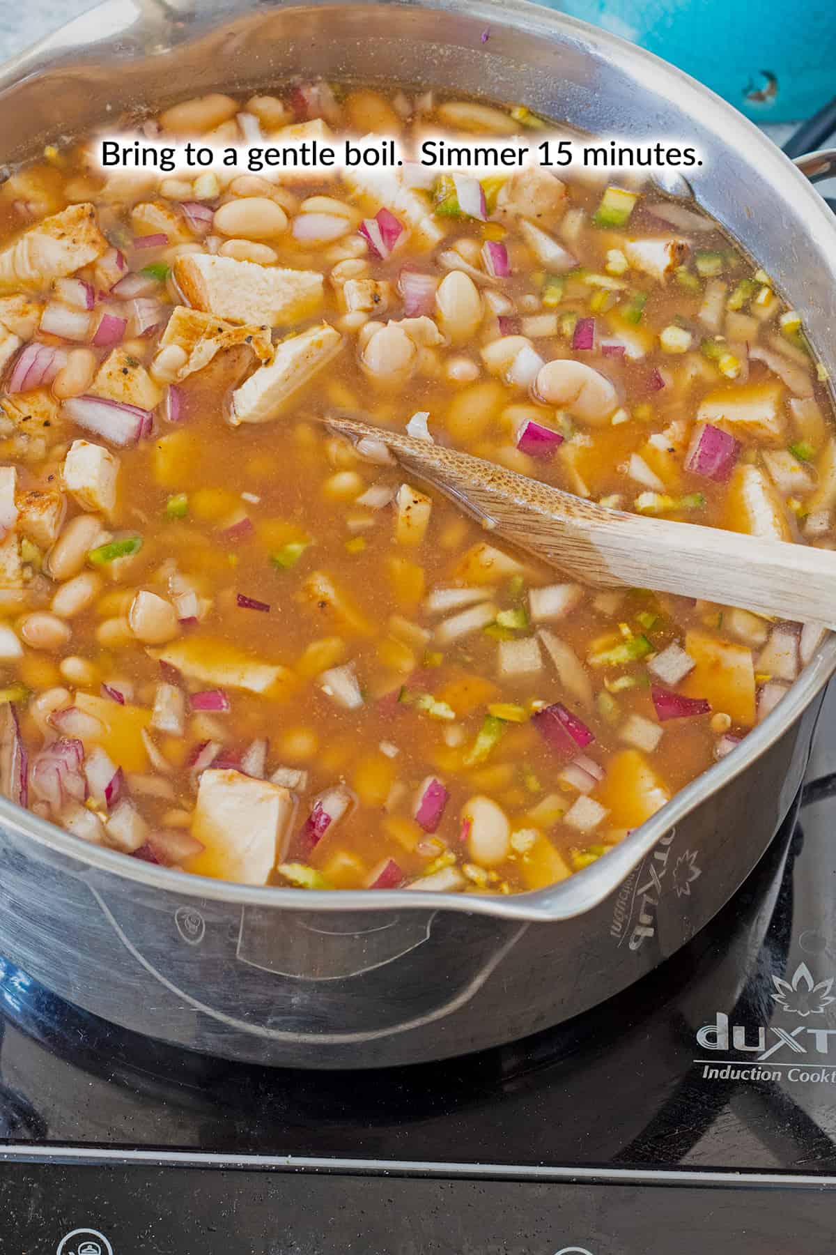 cooking white chicken chili