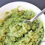 homemade guacamole