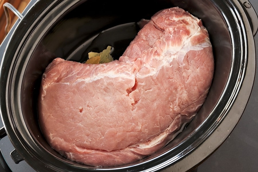 Pork loin roast in Crock-Pot