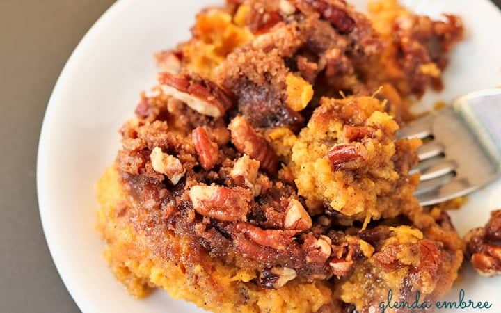 sweet potato casserole