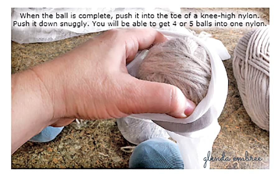 wool dryer balls tutorial