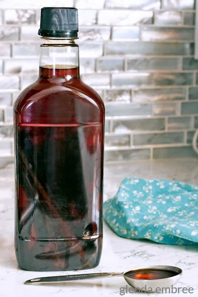 Homemade Vanilla Extract in Wax-Sealed Bottles - Sprinkle Bakes