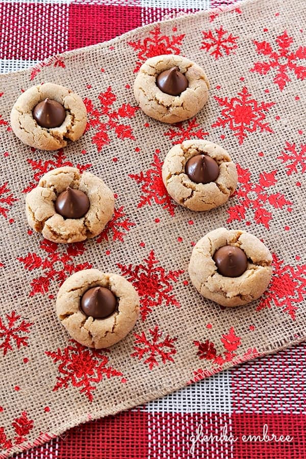 Peanut Butter Blossoms - Glenda Embree