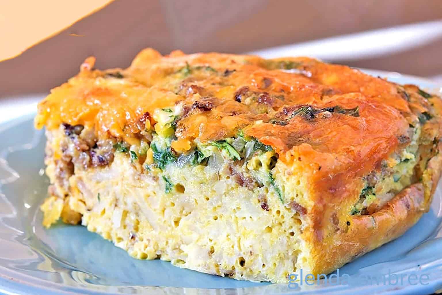 Italian Breakfast Casserole, Easy and Delicious - Glenda Embree