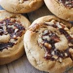 date and walnut filled cookies