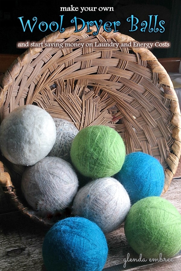 how to make your own dryer balls