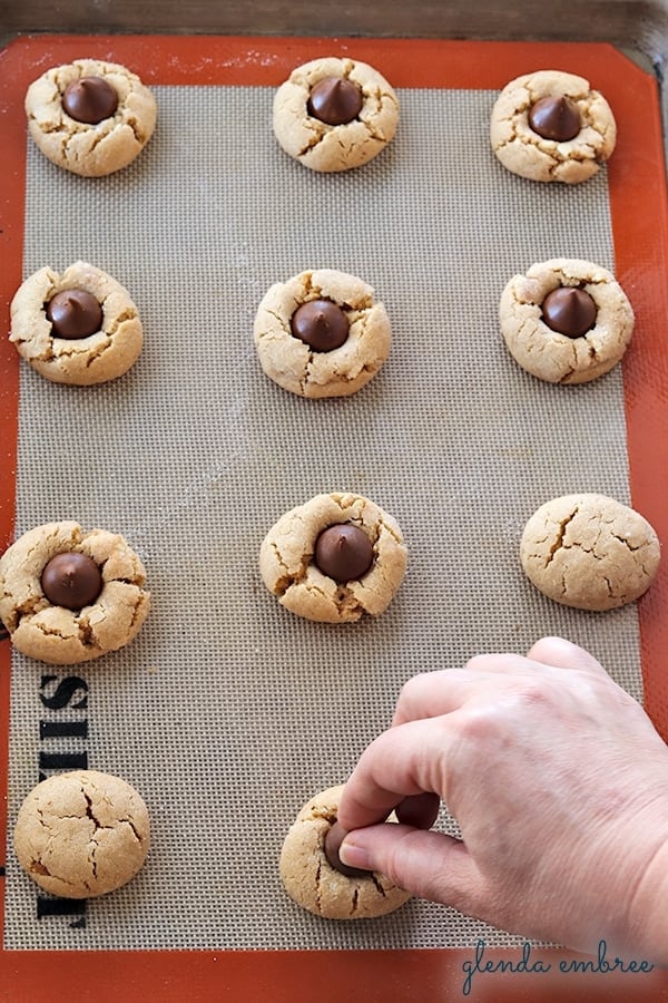 Peanut Butter Blossoms - Glenda Embree