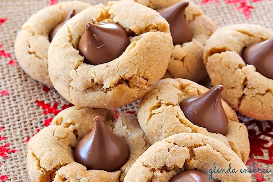 Peanut Butter Blossoms - Glenda Embree