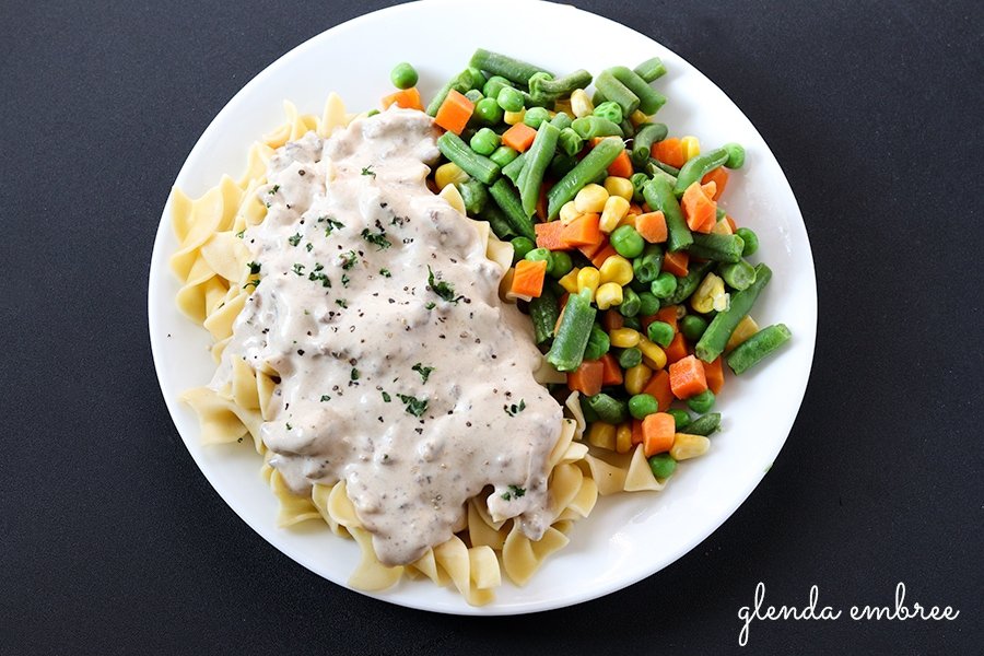 Easy Hamburger Stroganoff