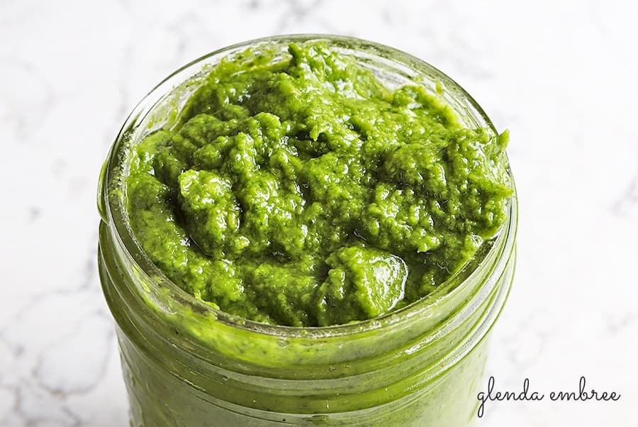 homemade chimichurri