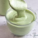 homemade avocado ranch dressing