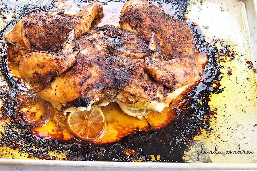 easy roast chicken