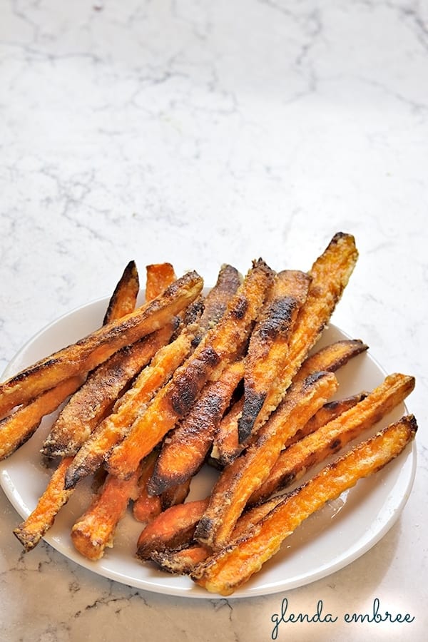 sweet potato fries in the oven