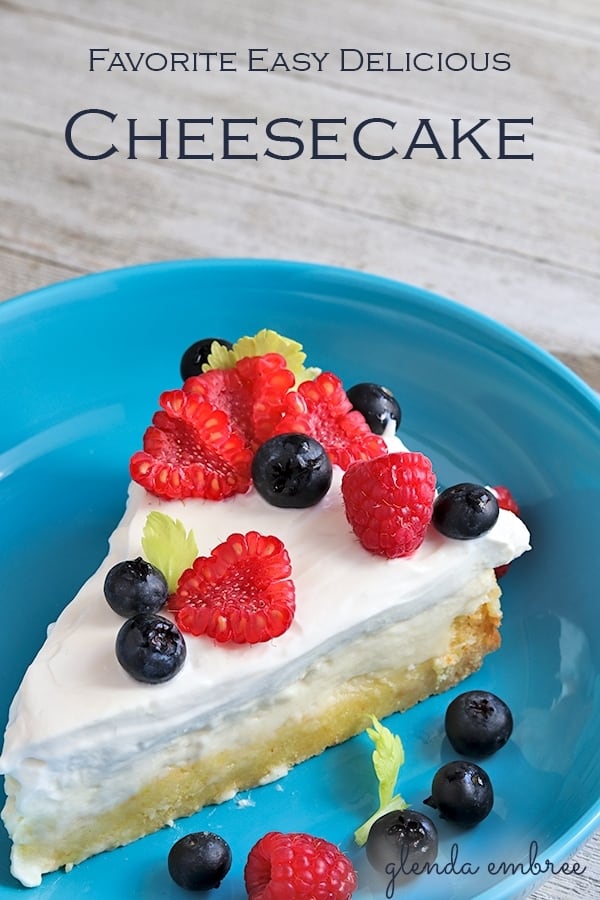 easy delicious cheesecake dessert