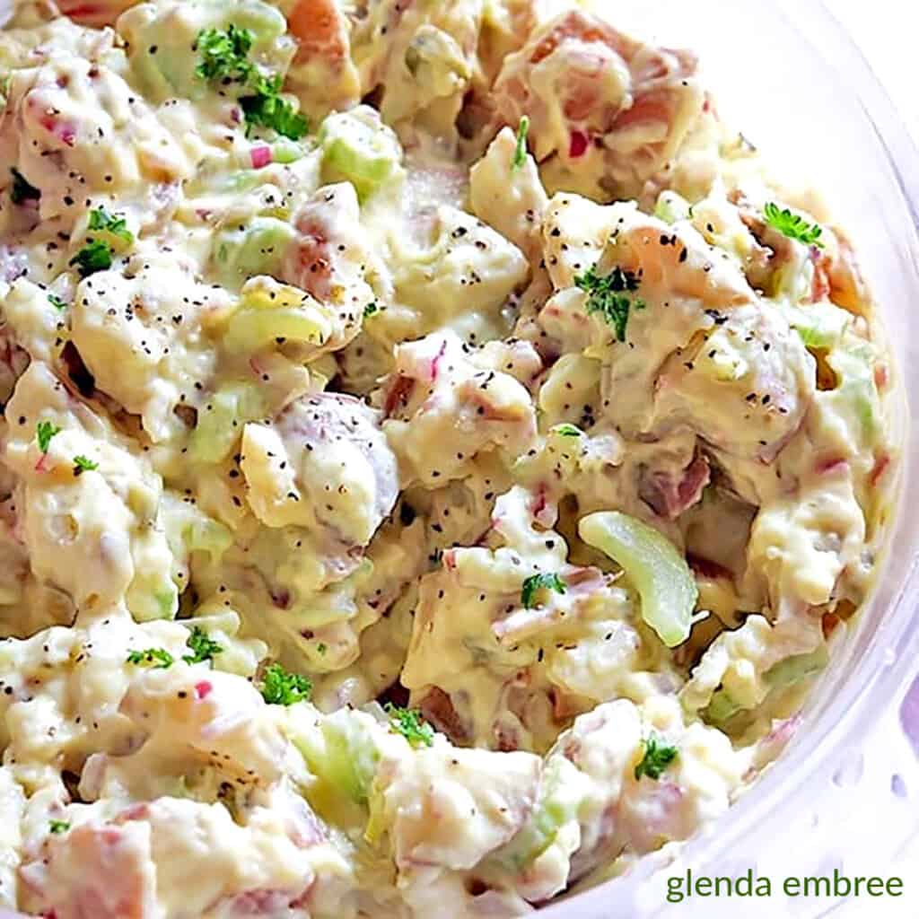 homemade potato salad