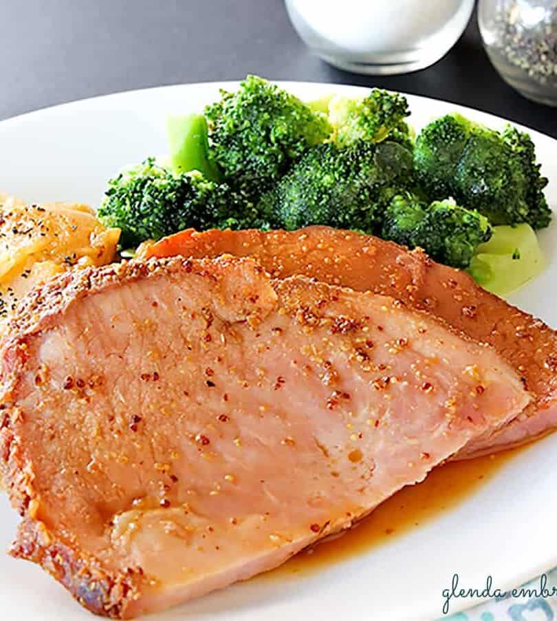 slow cooker ham