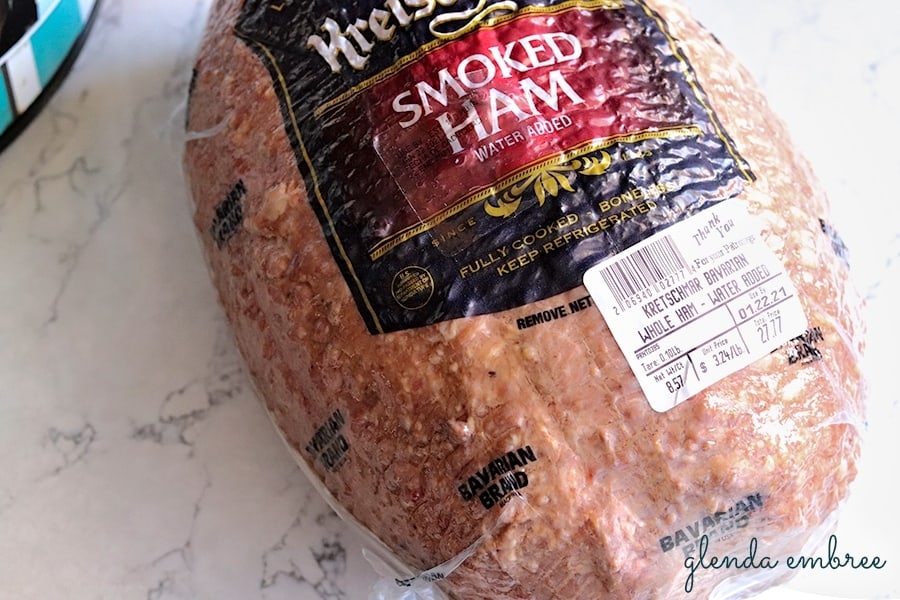 whole boneless smoked ham for Best Slow Cooker Ham