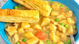 Food Pusher: Chicken Pot Pie Soup