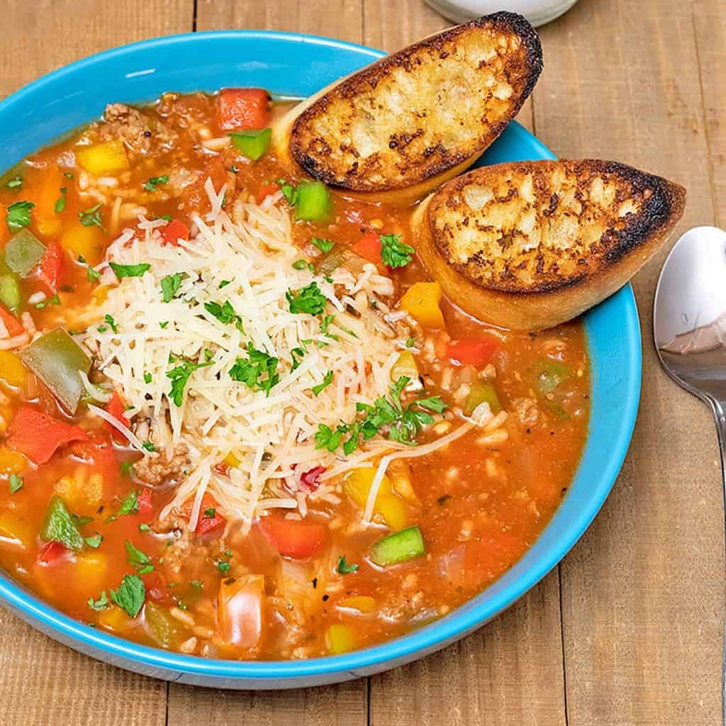 stuffed pepper soup