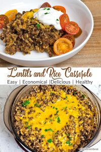 Lentils and Rice Casserole - Glenda Embree