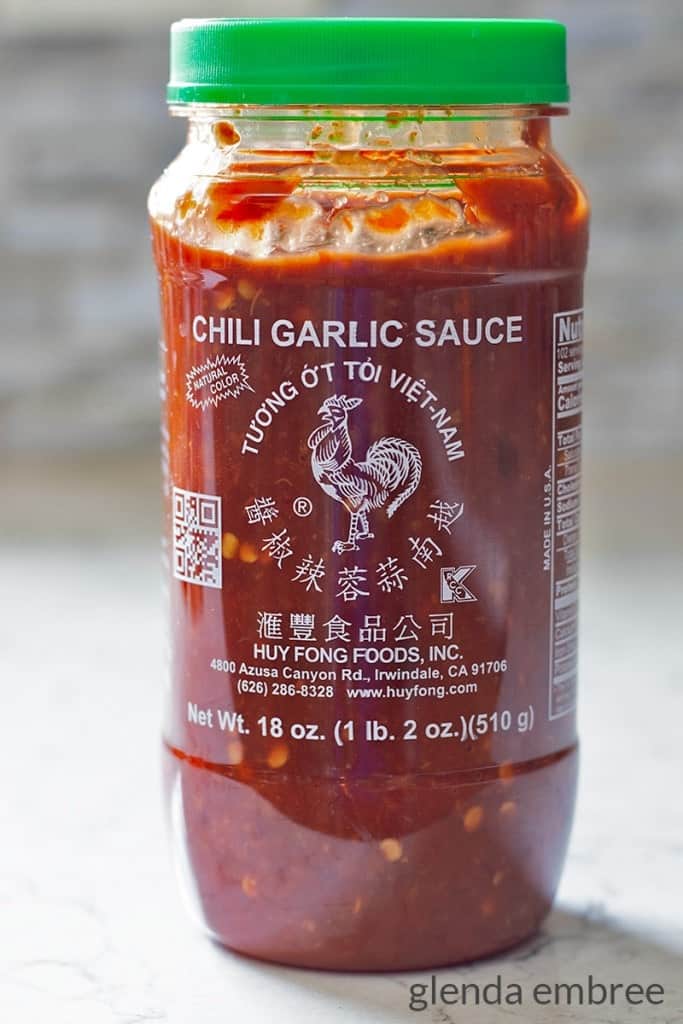 Jar of Chili Garlic Sauce