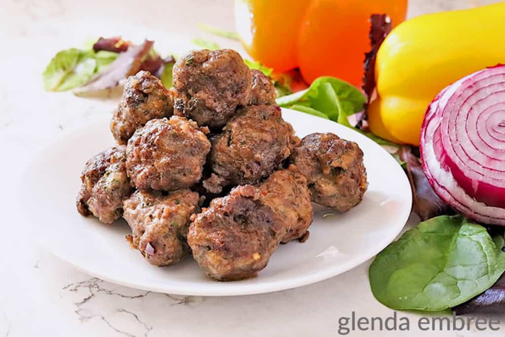 scrumptious savory meatballs