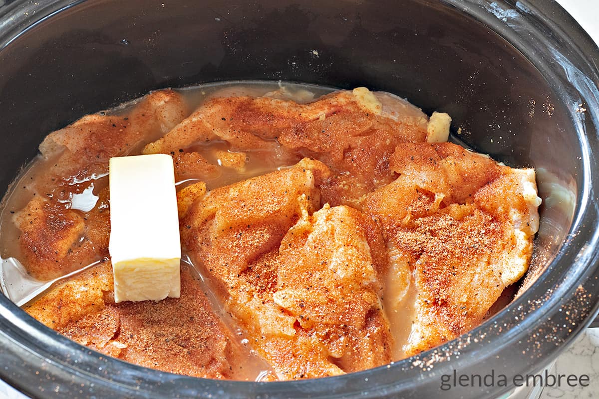 Slow Cooker Chicken Breasts, the Juicy Secret Glenda Embree