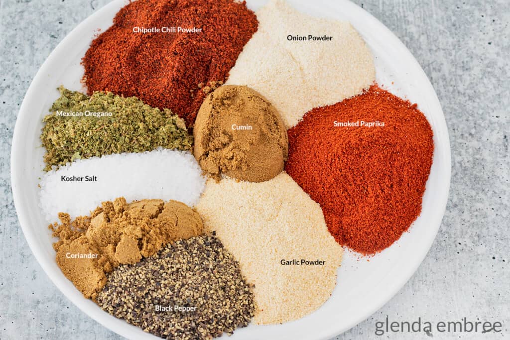 Southwest Seasoning Blend ingredients