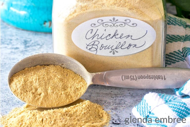 Homemade Chicken Bouillon Powder Easy Vegan Seasoning Blend Glenda