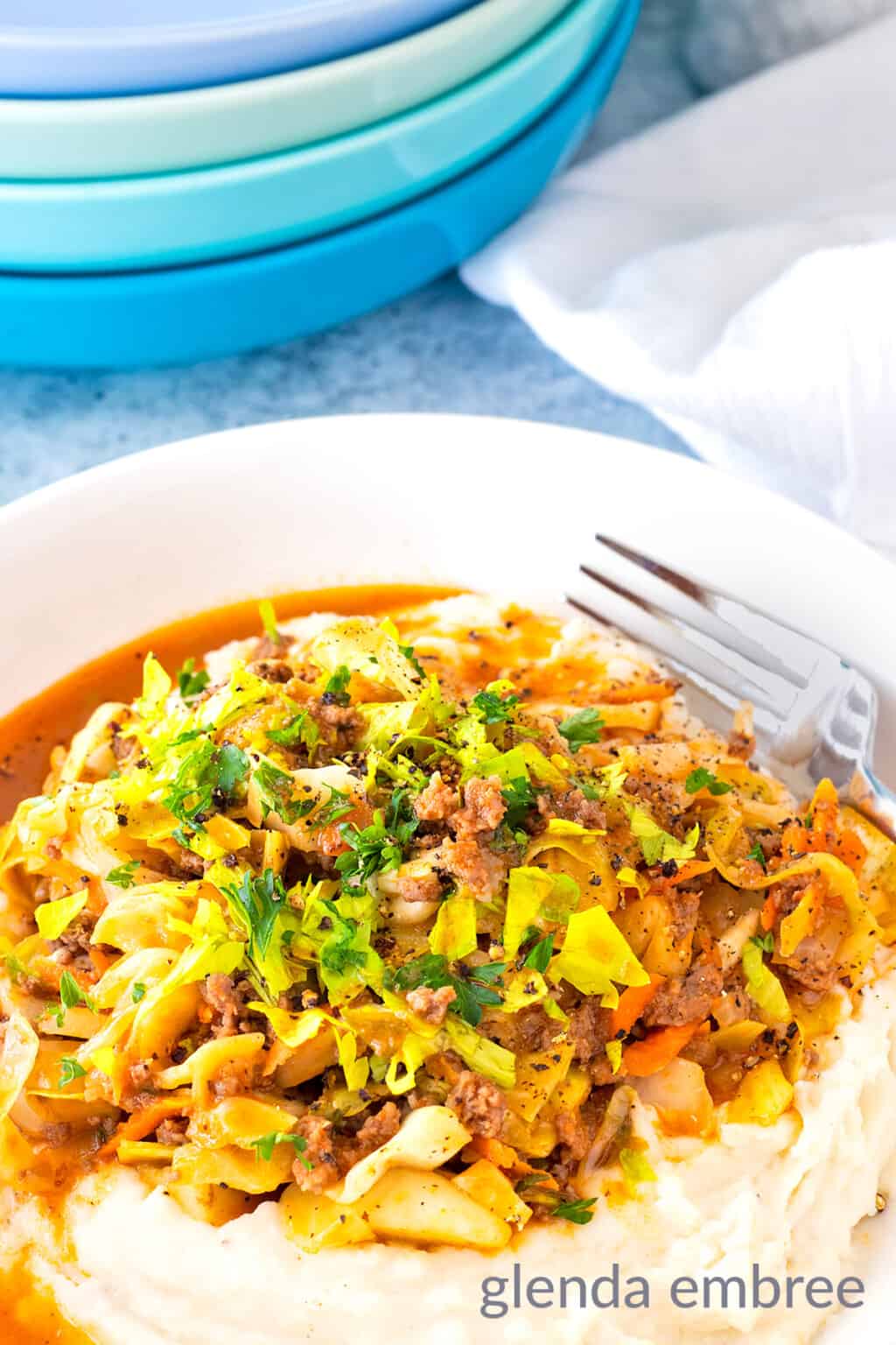 Ground Beef and Cabbage, One Pot 30Minute Easy Recipe Glenda Embree