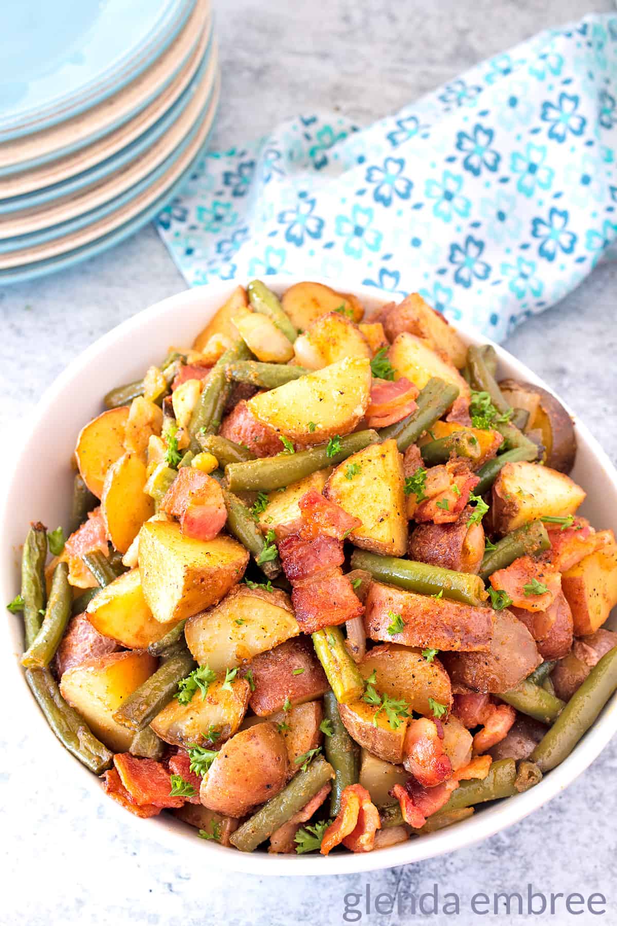 Green Beans and Potatoes Recipe, an Updated Classic Glenda Embree
