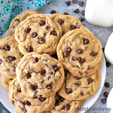 Small Batch Chocolate Chip Cookies