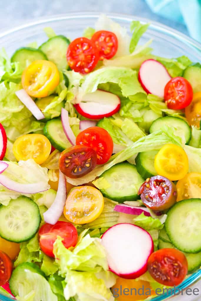 House Salad close-up