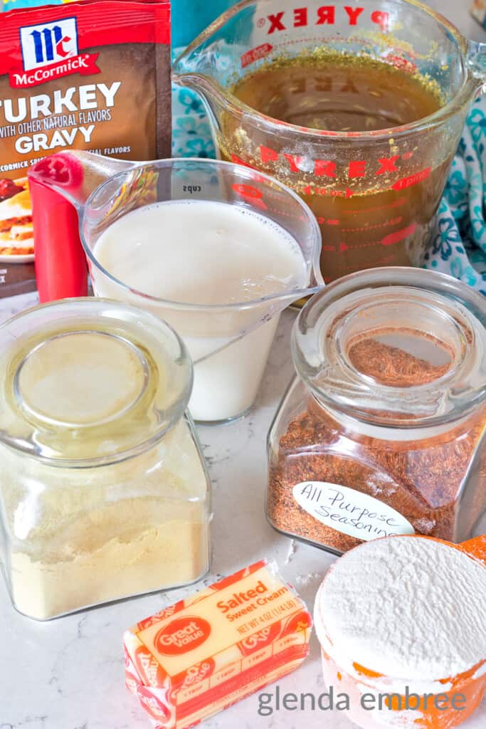 Ingredients to make crockpot turkey tenderloins 