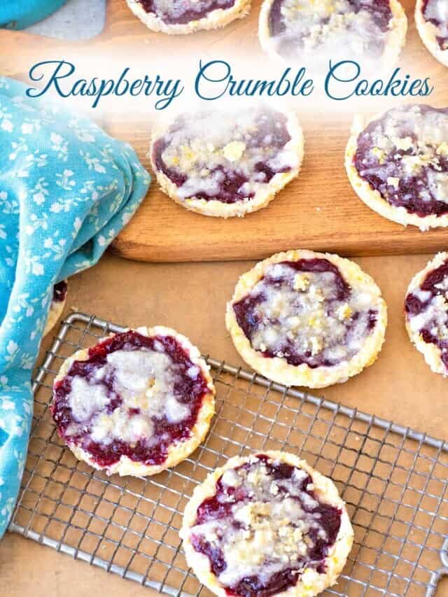 How to Make Costco Raspberry Crumble Cookies (Copycat)