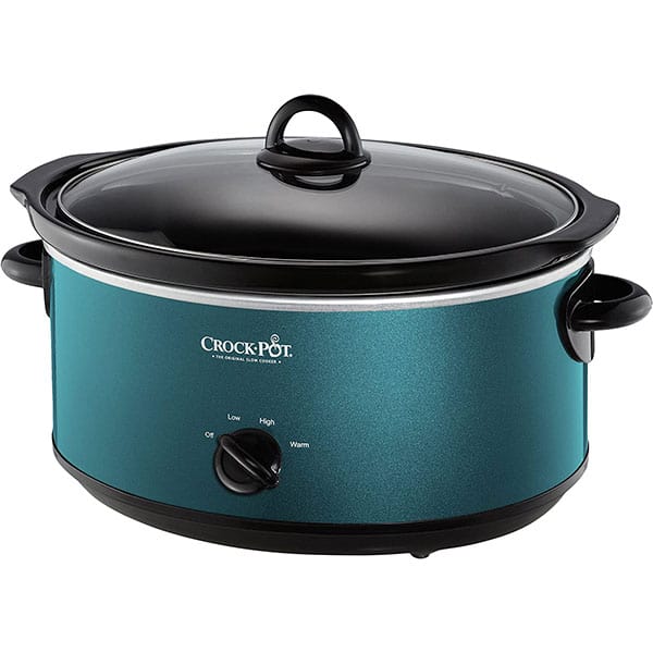 my turquoise slow cooker