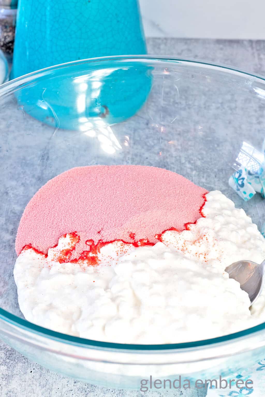 Strawberry Cottage Cheese Salad Glenda Embree