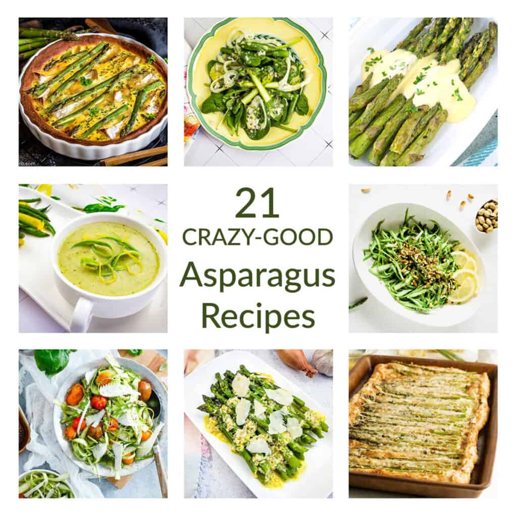 Asparagus Roundup Collage