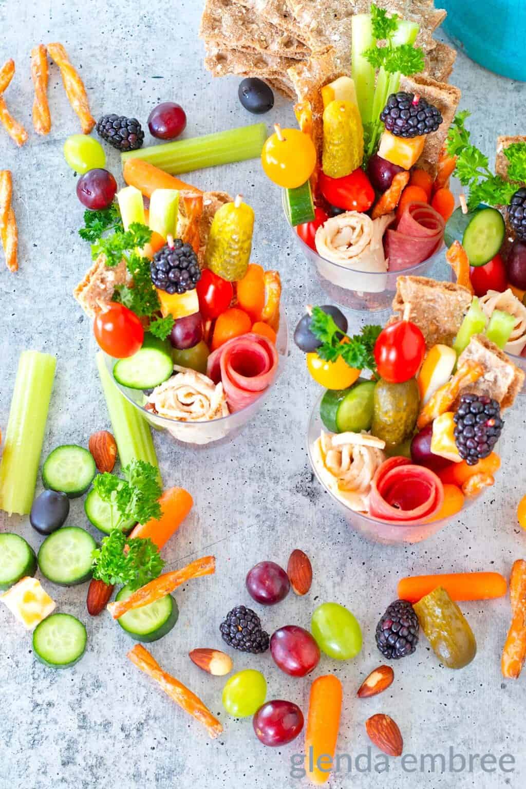 Charcuterie Cups How to Make Beautiful Appetizers and Snacks Glenda