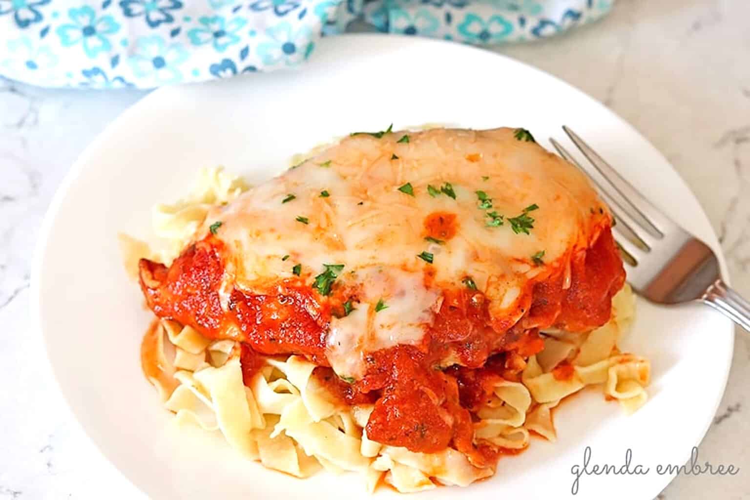 Easy Chicken Parmesan - Glenda Embree