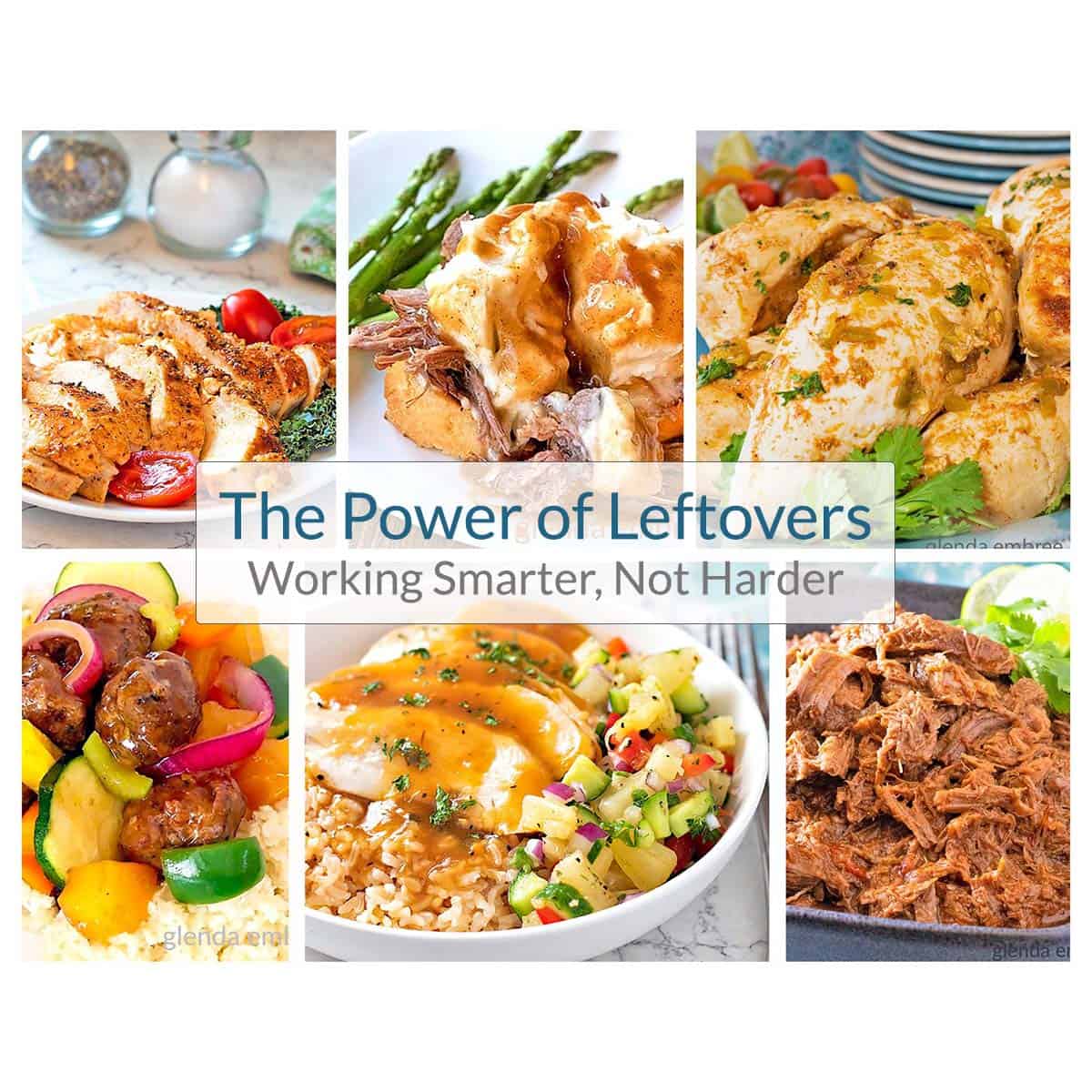 The Power of Leftovers Title Collage.