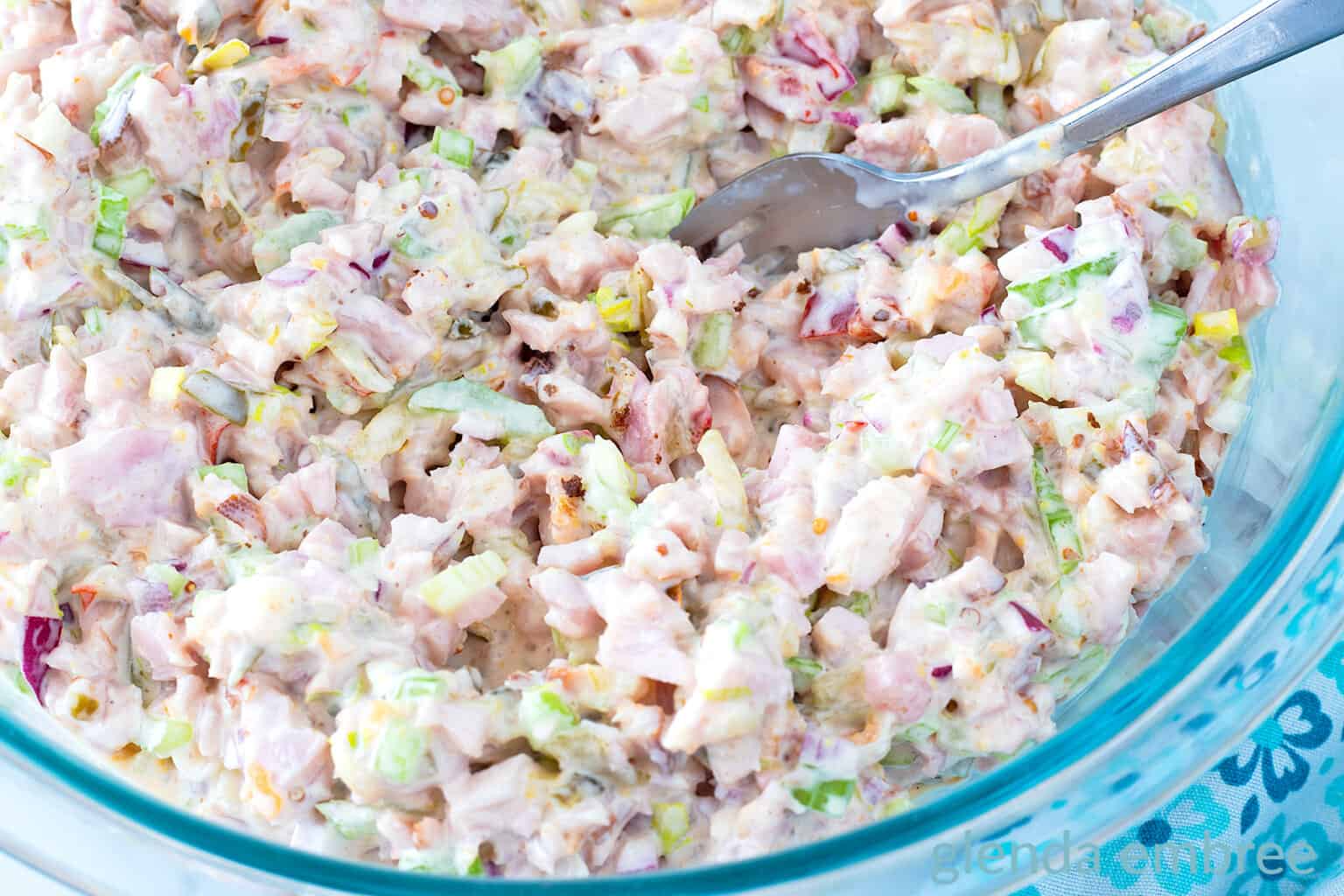 Ham Salad Recipe (Old Fashioned Deviled Ham) - Glenda Embree