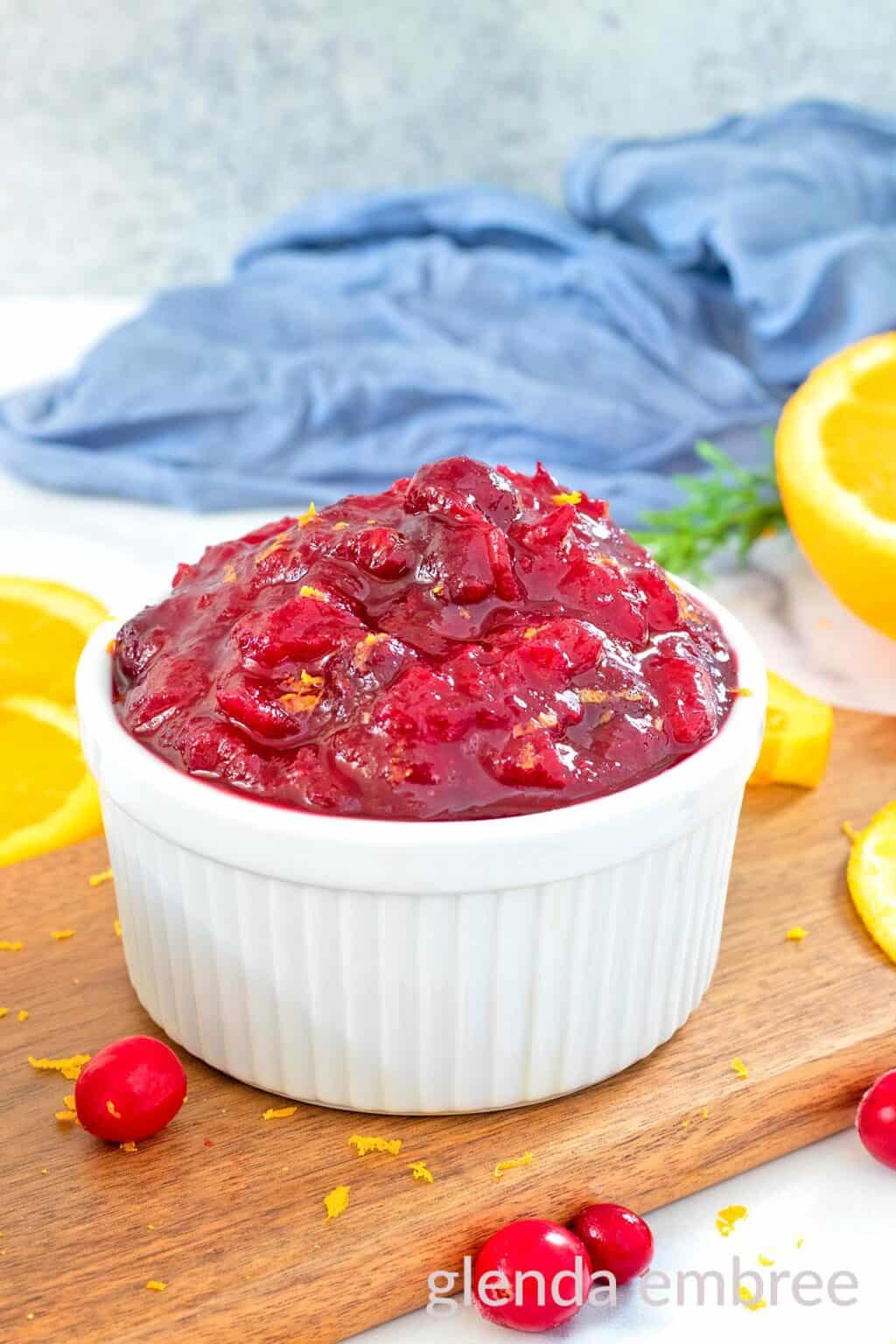 Easy Whole Berry Cranberry Sauce, Make Some Holiday Magic Glenda Embree